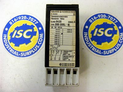 <b>Square D - </b>8430-DVR/DVRL/ - W Thermistor Relay Series A